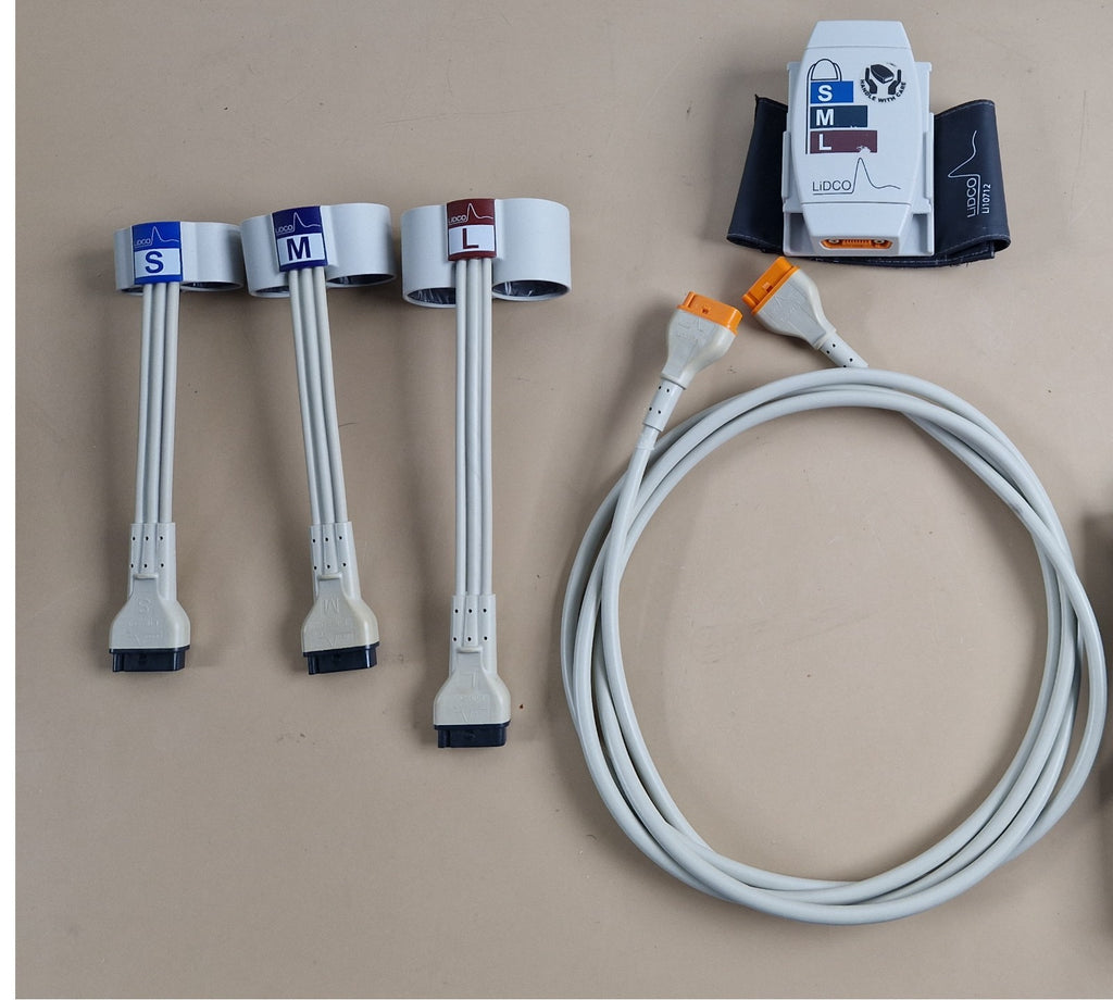 CNAP controller LIDCO with connection cable and 3x cuff set0