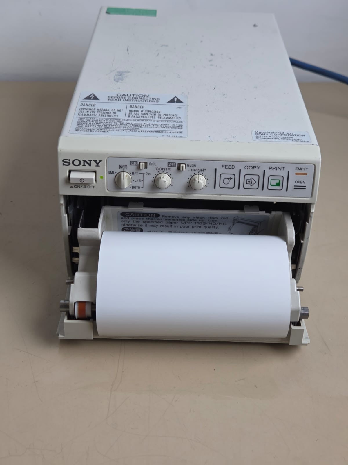 sony video graphic printer UP 895 MD printer   analog analogue1