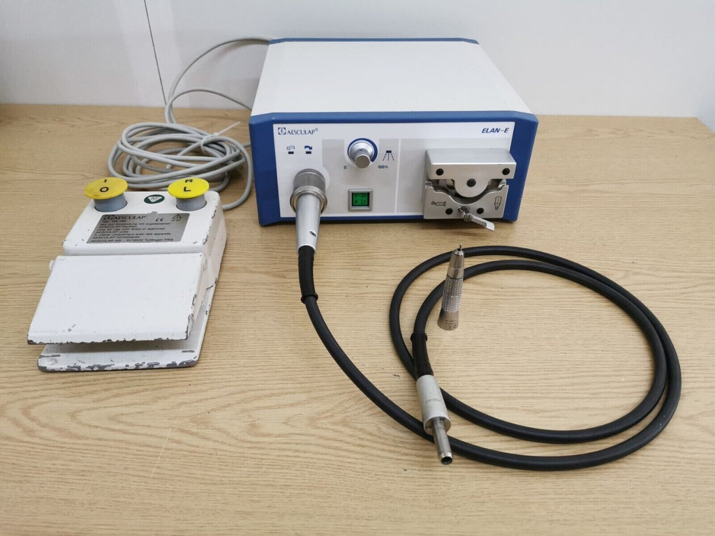 Aesculap Elan GA855 with GA176 cable with bien air handpiece surgical drill set0