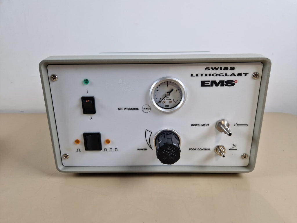 EMS swiss Lithoclast CH1260 nyon + EMS master handpiece footswitch hose + 2x tip3