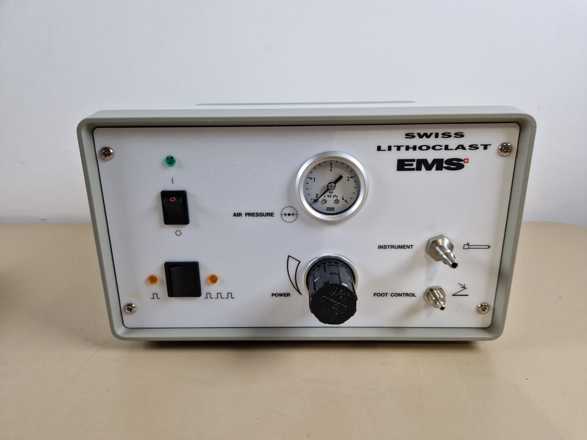 EMS swiss Lithoclast CH1260 nyon + EMS master handpiece footswitch hose + 2x tip3