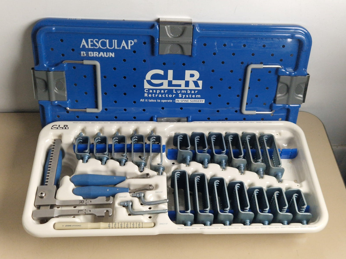 aesculap CLR caspar lumbar retractor Titanium system10