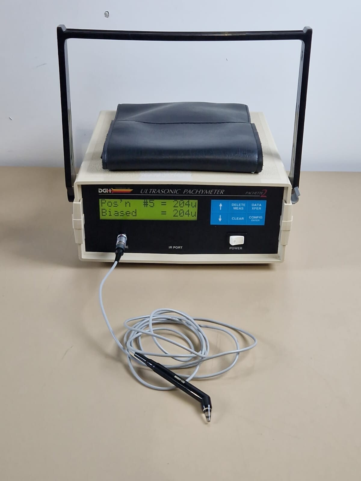 DGH 550 ultrosonic pachette 2 pachymeter 2 probe with dgh 550 calibration box5