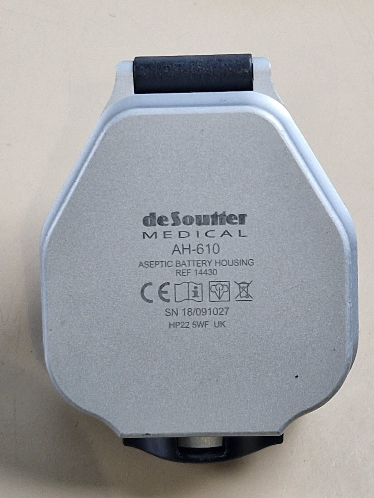 de soutter aseptic battery housing AH 610 module desoutter1