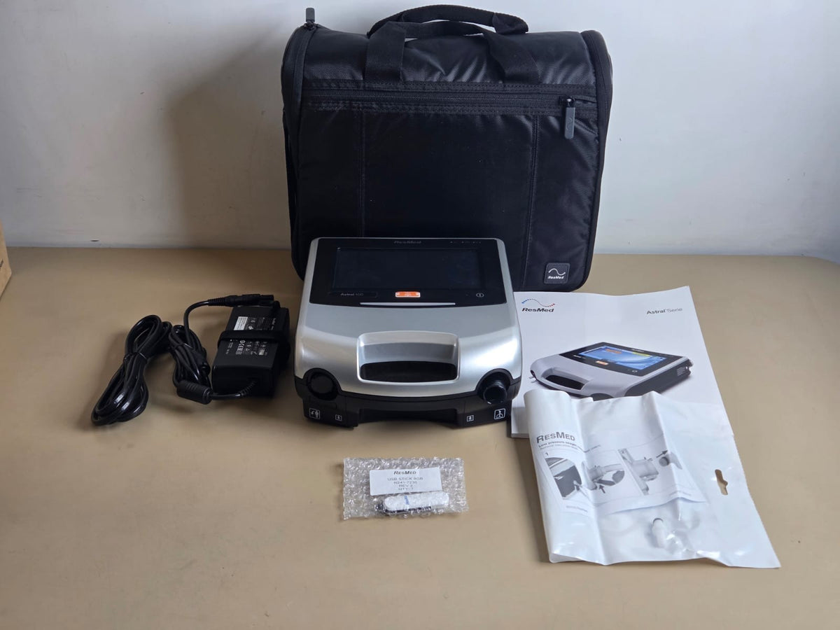 Astral 100 portable ventilator 2024 zero hour usage0
