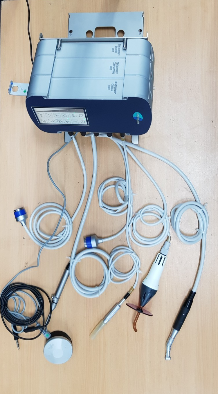 Portable Dental Unit + Electric Dental Motor + Curing Light + Scaler23