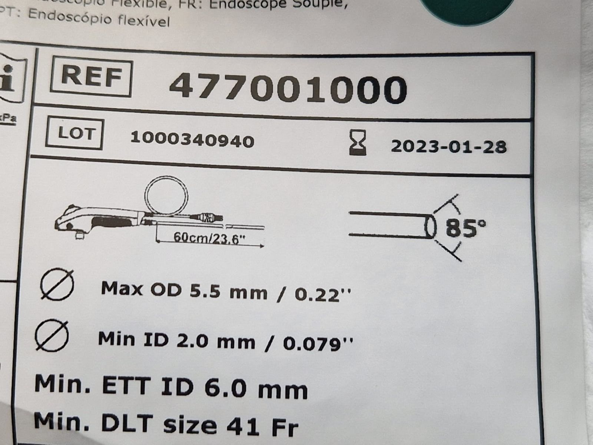 20 ambu video endoscope regular 5.5 mm Flexible endoskop  ref: 4770010004
