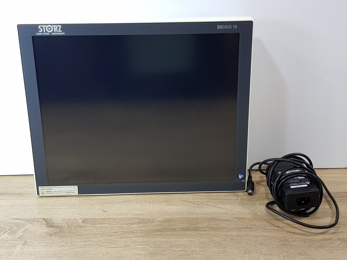 storz monitor 200905   19 inch touch screen monitor with 100 240V power adapter10