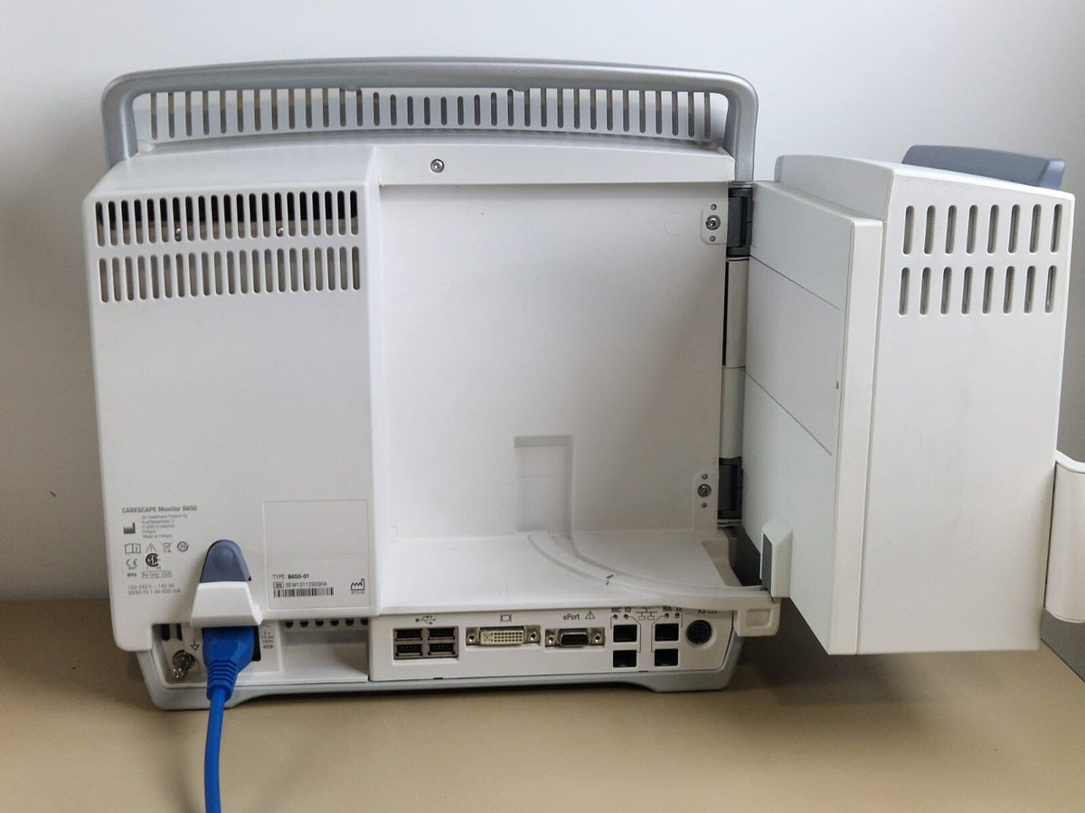 ge carescape B650 anaesthesia patient monitor with E sCAiO gas   E NMT module GE18