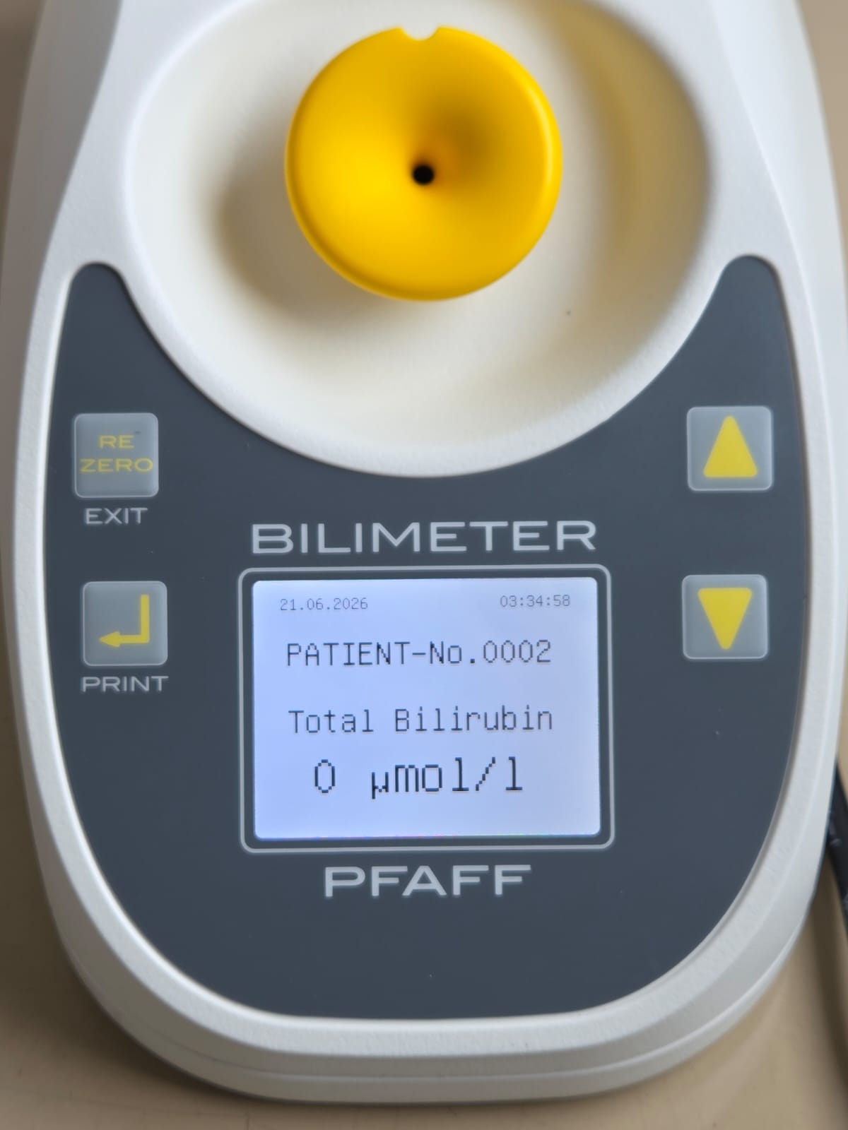 PFAFF MEDICAL bilirubinometer bilimeter 3D bilirubinmetre Bilirubinometer