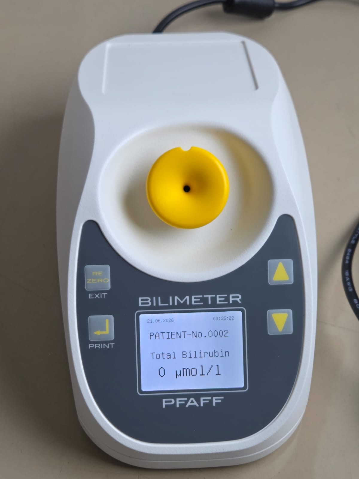 PFAFF MEDICAL bilirubinometer bilimeter 3D bilirubinmetre Bilirubinometer