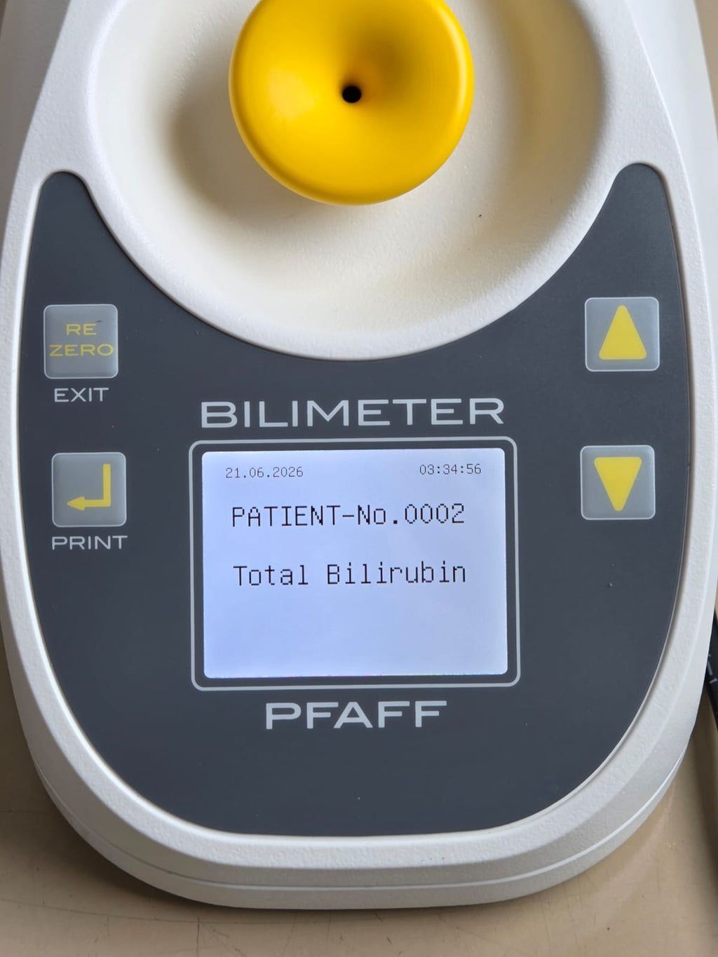 PFAFF MEDICAL bilirubinometer bilimeter 3D bilirubinmetre Bilirubinometer