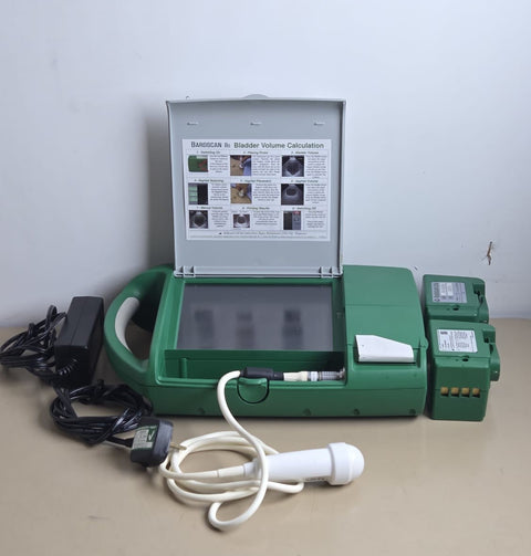 Bard Bardscan IIs Portable Ultrasound Bladder Scanner with Probe and Printer