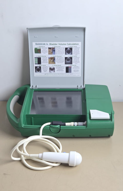Bard Bardscan IIs Portable Ultrasound Bladder Scanner with Probe and Printer