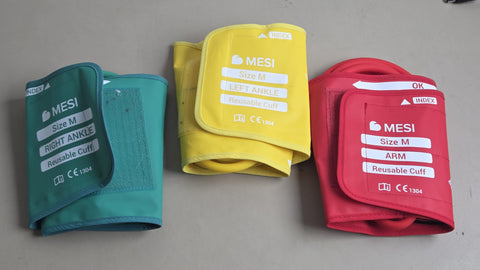 MESI ABPI MD Ankle Brachial Index Vascular Screening System with 3 Cuffs and PSU