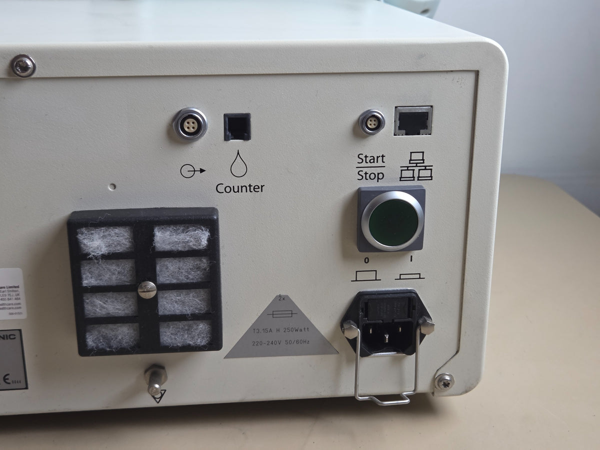 Acutronic Monsoon III rear power network and control connections