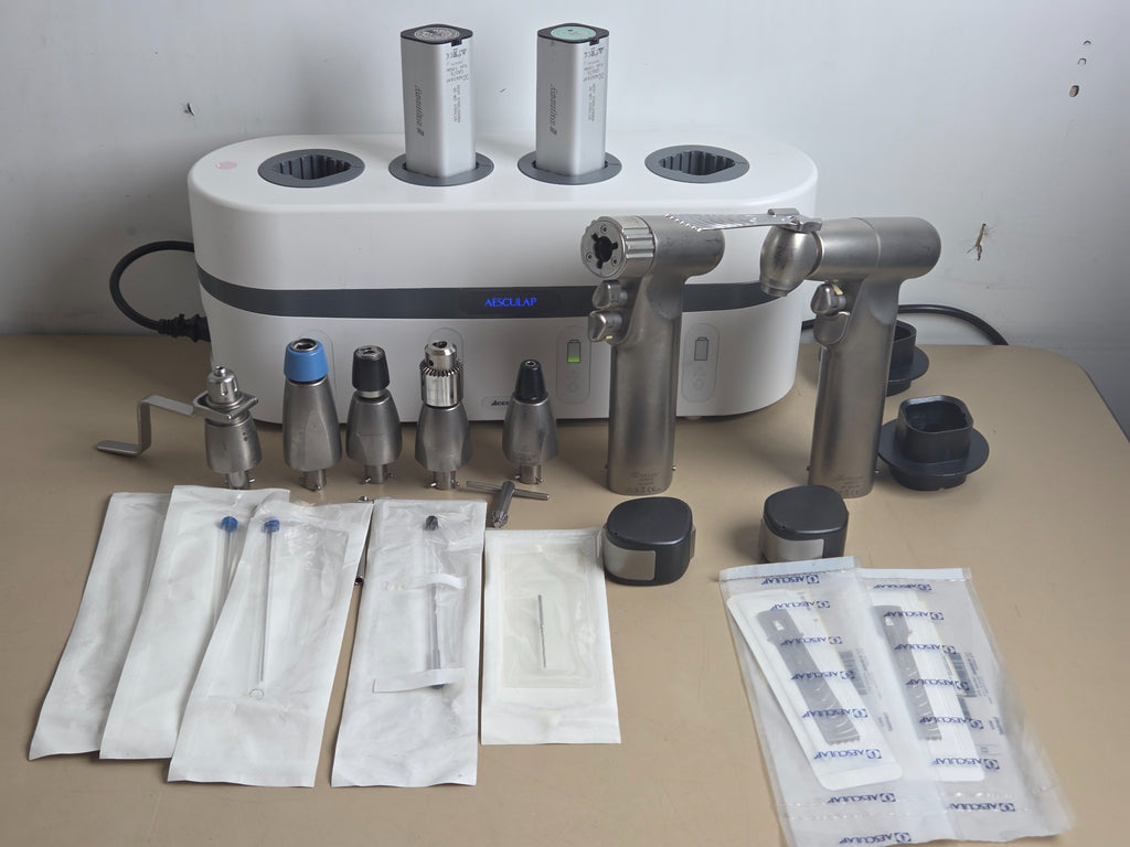Aesculap Acculan 3Ti complete battery surgical power system set