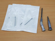 Aesculap surgical drill attachments and assorted packaged burs
