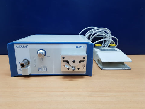 Front panel of Aesculap ELAN-EC GA835 surgical power console