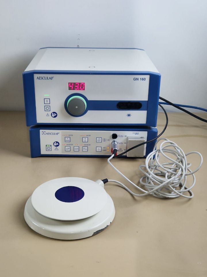 Aesculap GN160 GN90 electrosurgery bipolar coagulation generator with footswitch