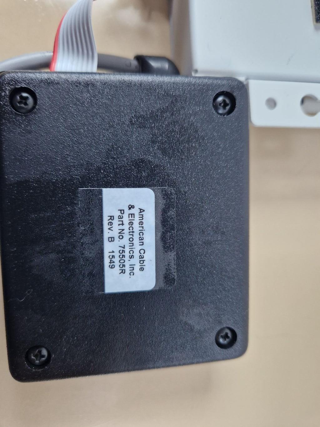 American Cable & Electronics interface module Part No. 75505R Rev B