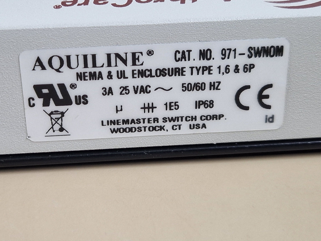 Aquiline 971-SWNOM footswitch identification label