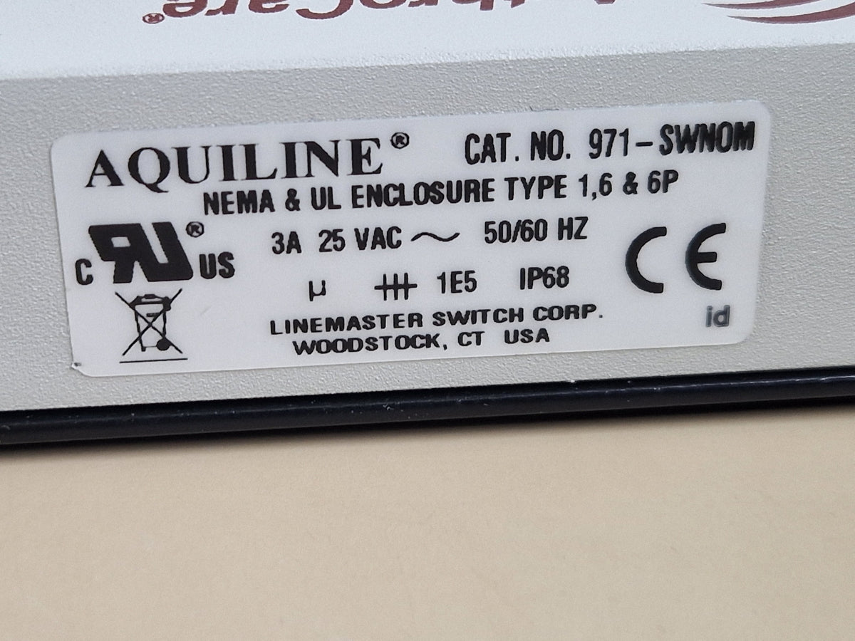 Aquiline 971-SWNOM footswitch identification label
