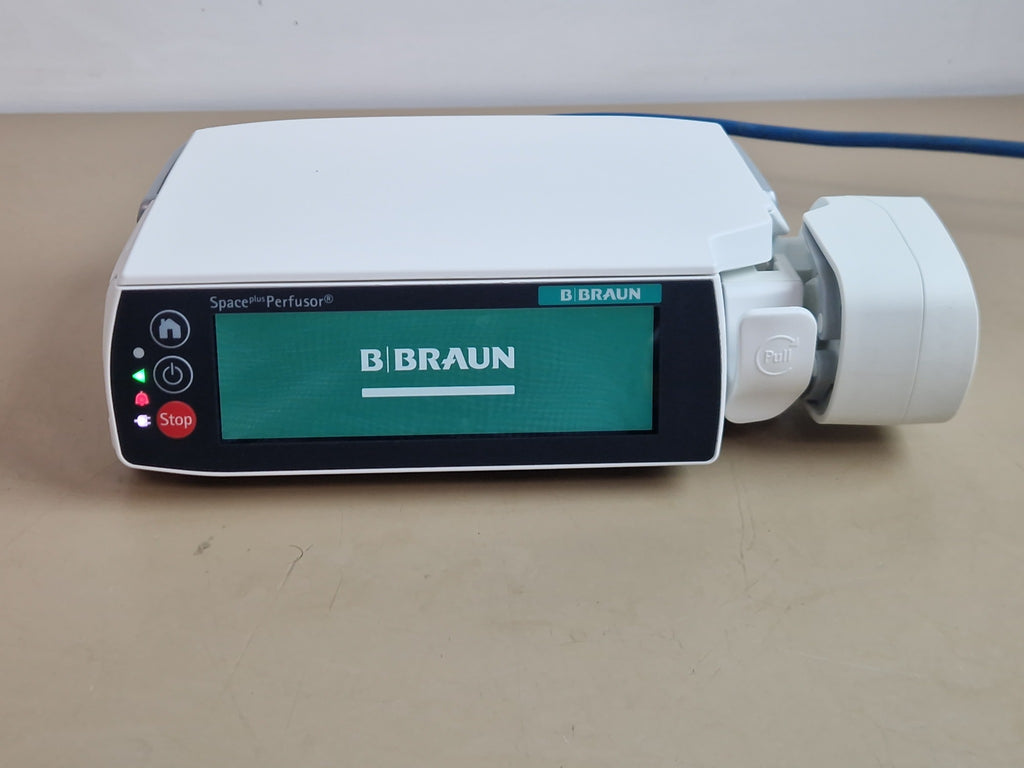 B. Braun Spaceplus Perfusor startup screen