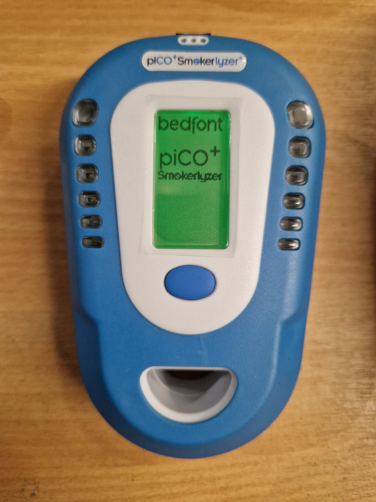 Bedfont piCO+ Smokerlyzer startup screen