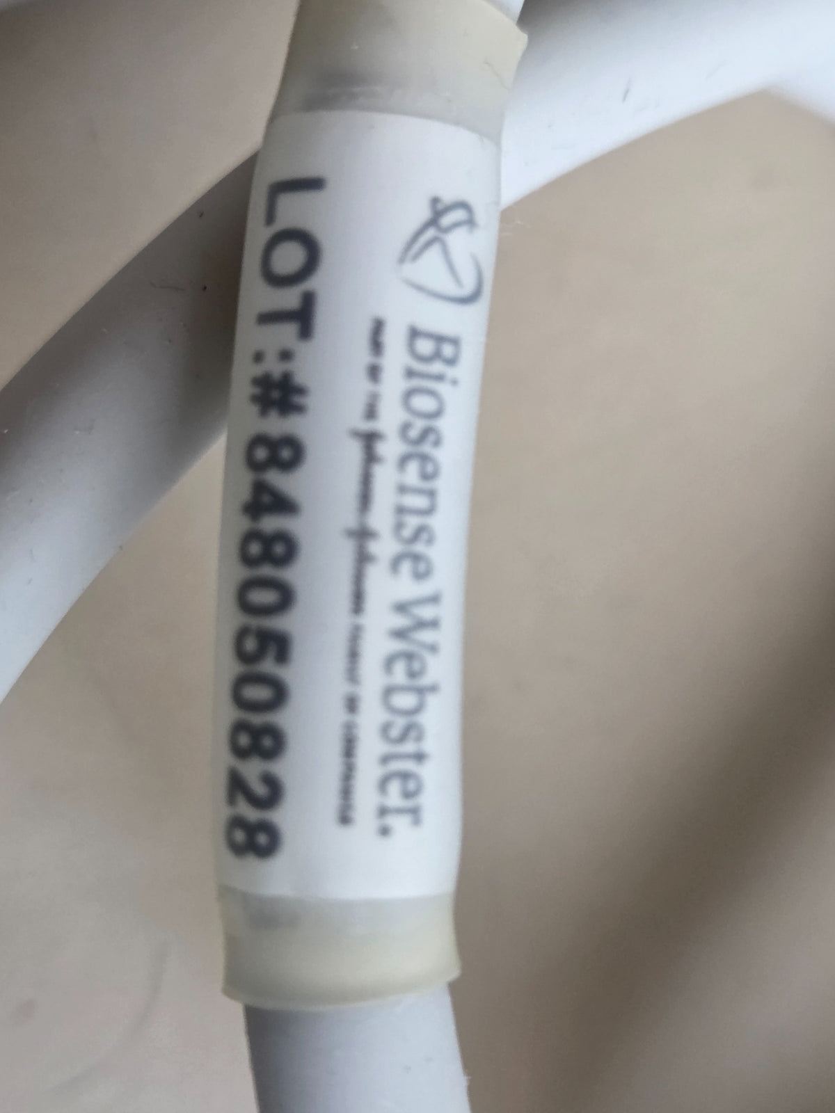 Biosense Webster CB3434CT cable label lot 848050828