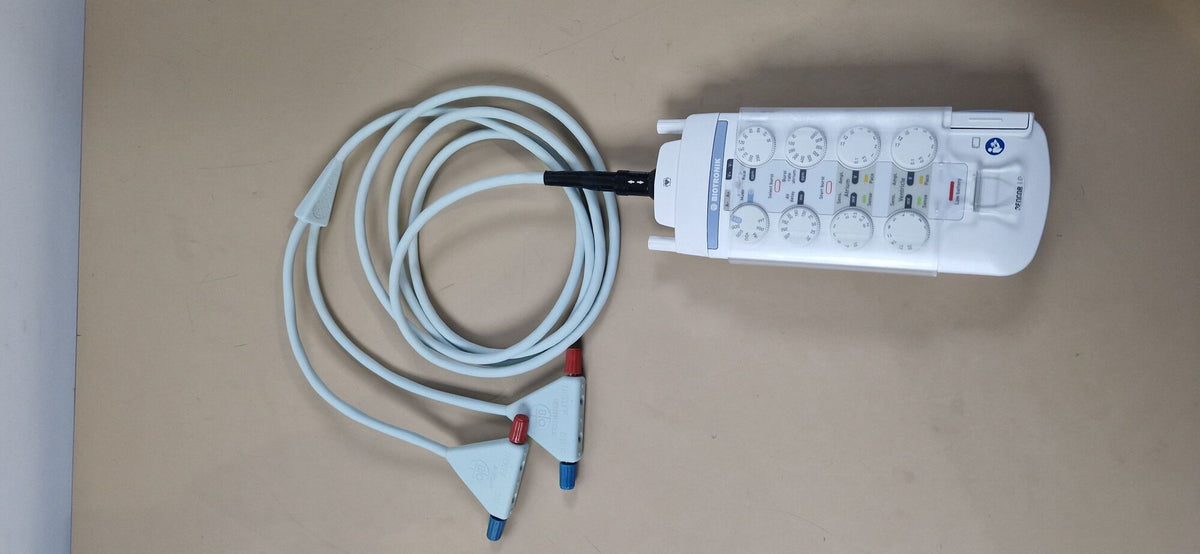 Biotronik Reocor D external pacemaker with PK-175 patient cable