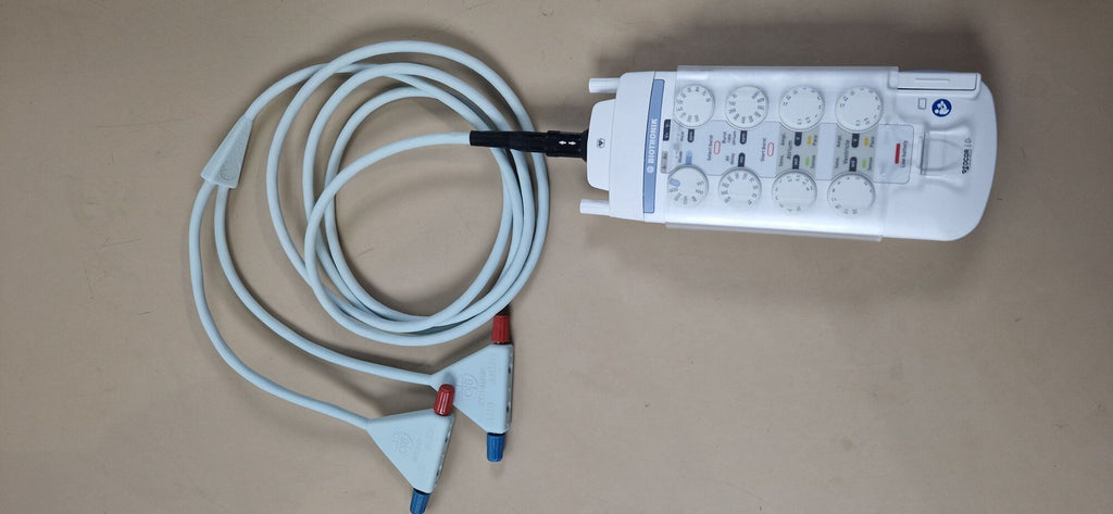 Biotronik Reocor D external pacemaker with PK-175 patient cable