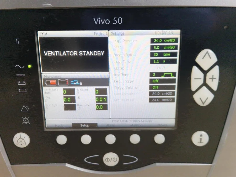 BREAS Vivo 50 ventilator – original advert photo 4