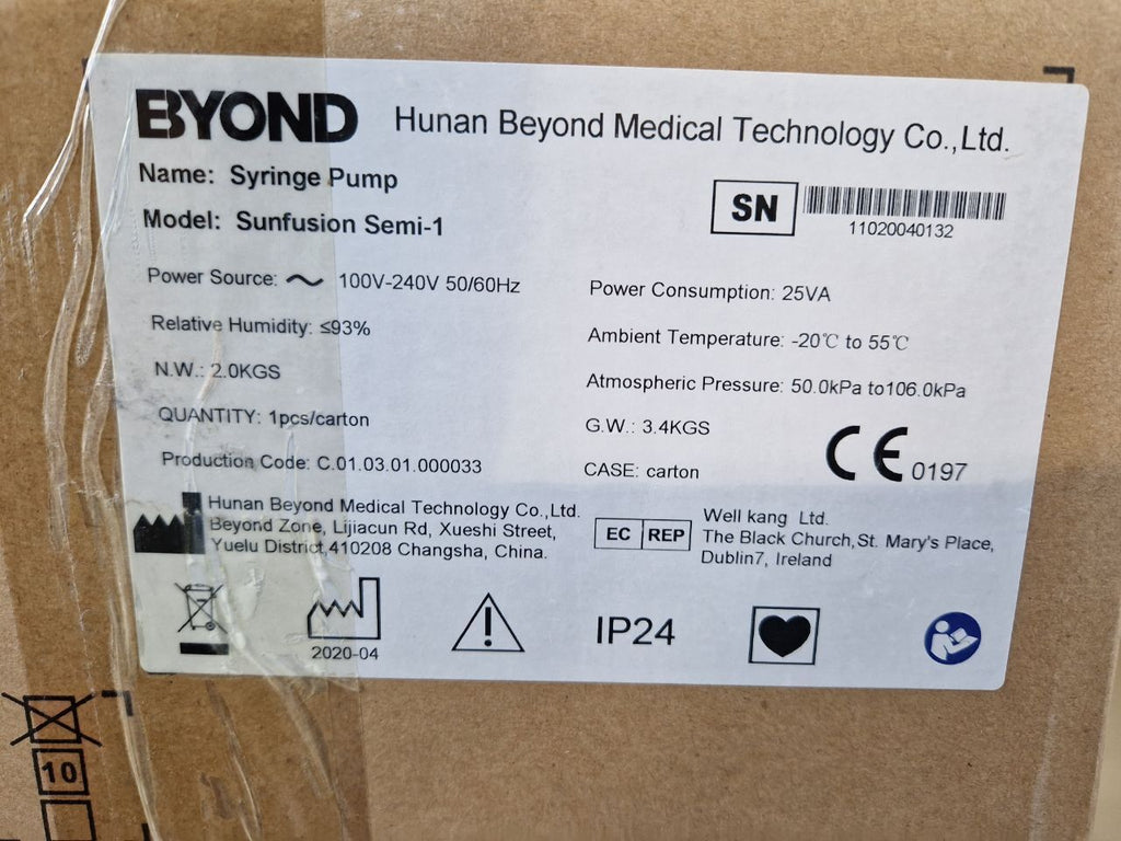 BYOND Sunfusion-1 syringe infusion pump photo 2