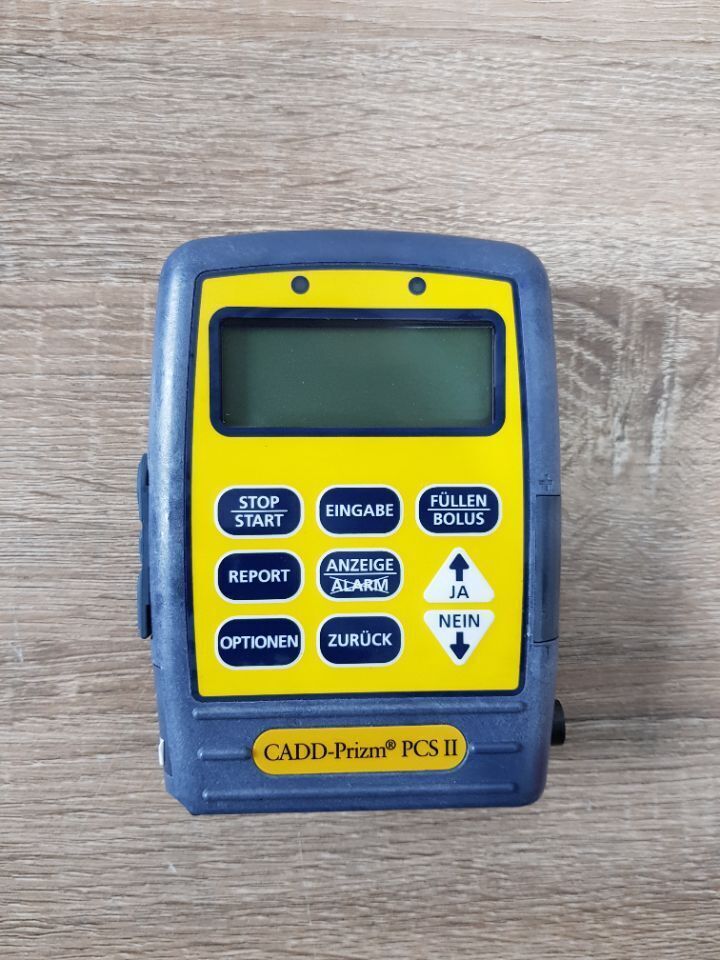 CADD PRIZM PCS II 6101 PCA infusion pump German settings