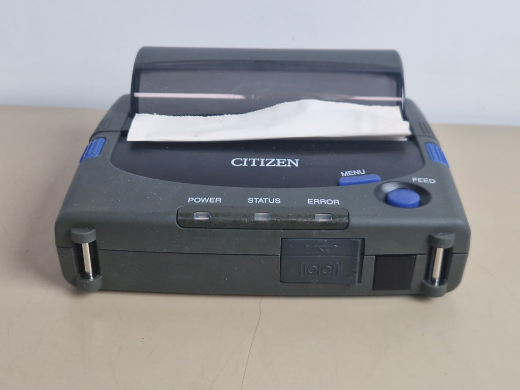Citizen PD-24 portable thermal printer front view