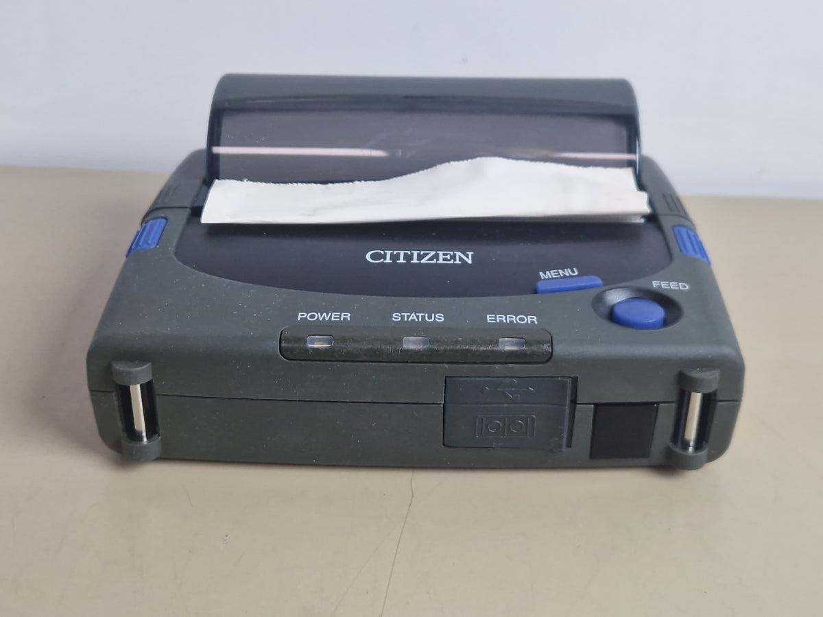 Citizen PD-24 portable thermal printer front view