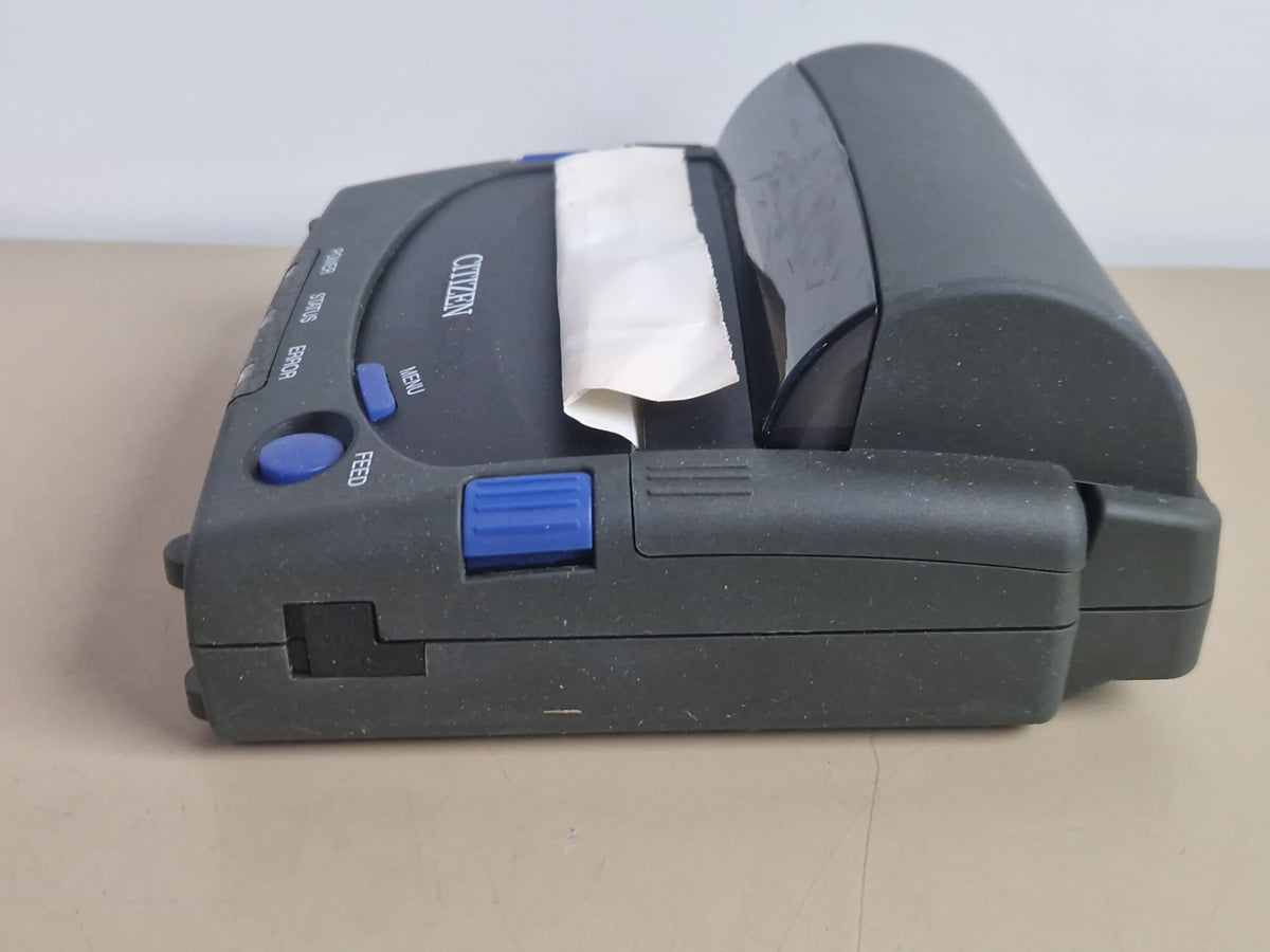 Citizen PD-24 portable thermal printer side view