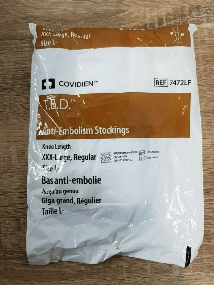 Covidien 7472LF TED knee length anti-embolism stockings