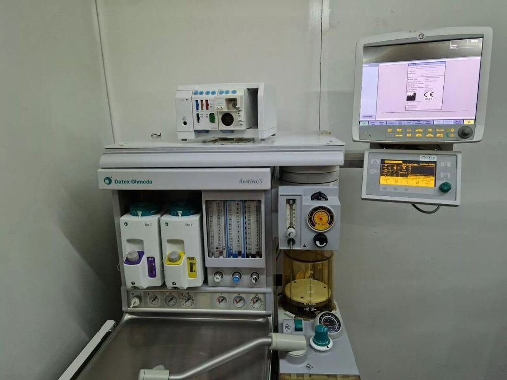 Datex Ohmeda Aestiva 5 anesthesia machine 7900 SmartVent GE B850