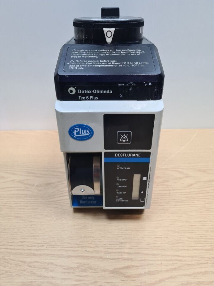 Datex-Ohmeda Tec 6 Plus Desflurane Vaporizer