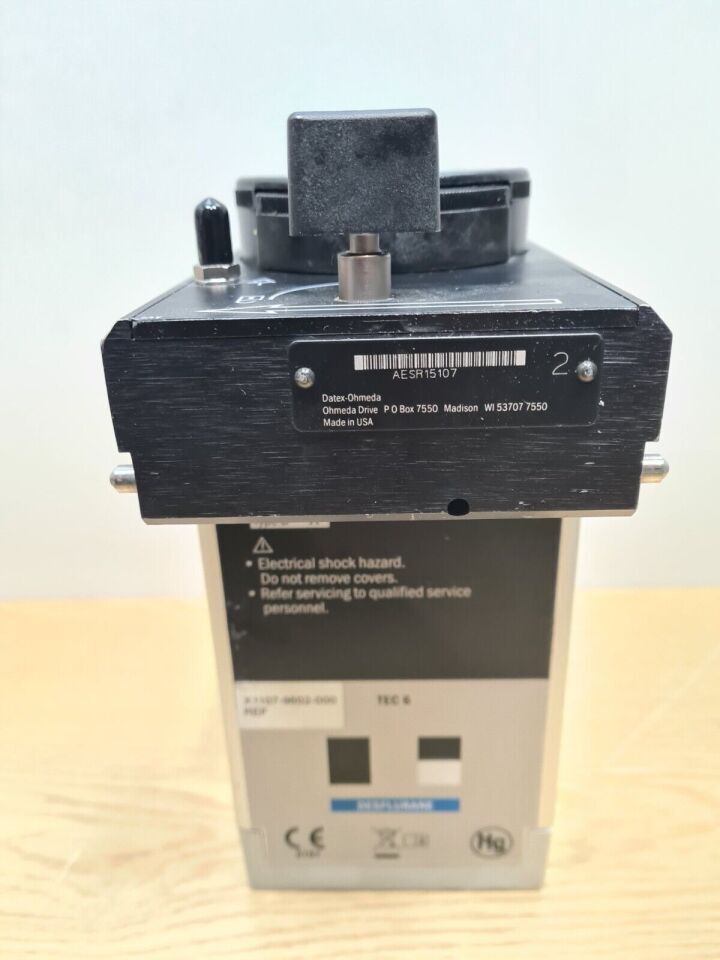 Datex-Ohmeda Tec 6 Plus Desflurane Vaporizer