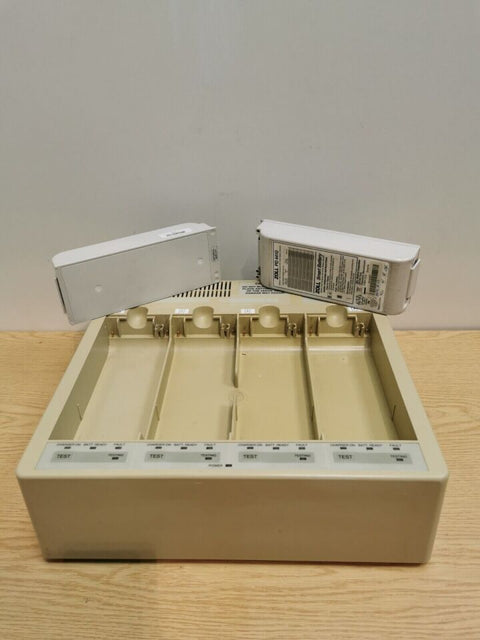 ZOLL Base PowerCharger 4x4 AutoTest with 2 PD4410 Batteries - photo 1