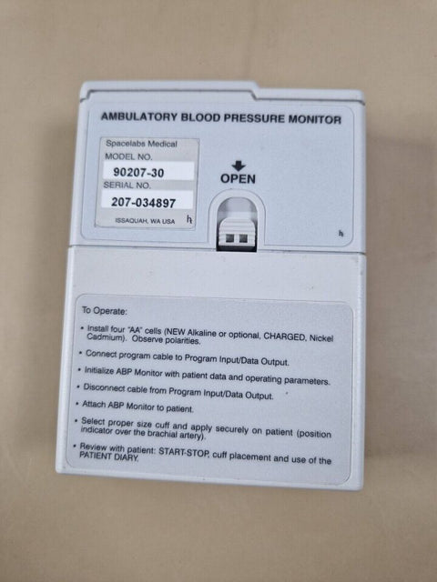 Spacelabs 90207 Ambulatory Blood Pressure ABPM Recorder - photo 2