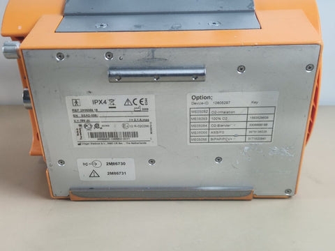 Dräger Oxylog 3000 Ventilator with O2 Hose, Power Supply & Wall Cradle - photo 4