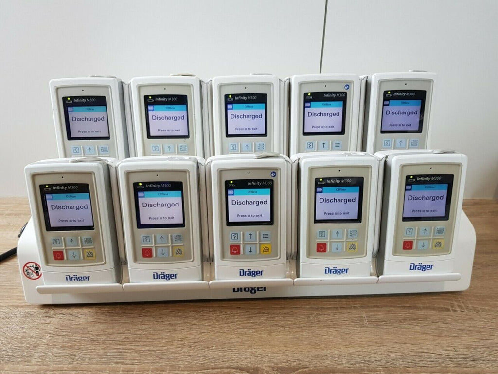 DRAEGER Infinity M300 with ECG and SpO2 cable Telemetry