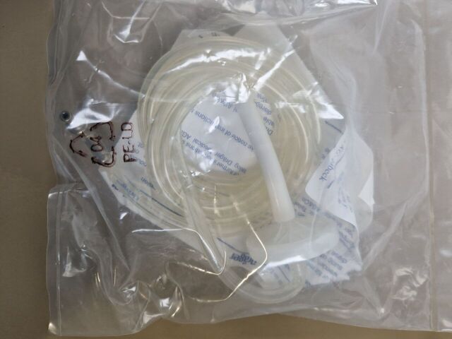 DRAEGER Drager Sample gas return line hose set for fabius ventilator with filter ref: M32692