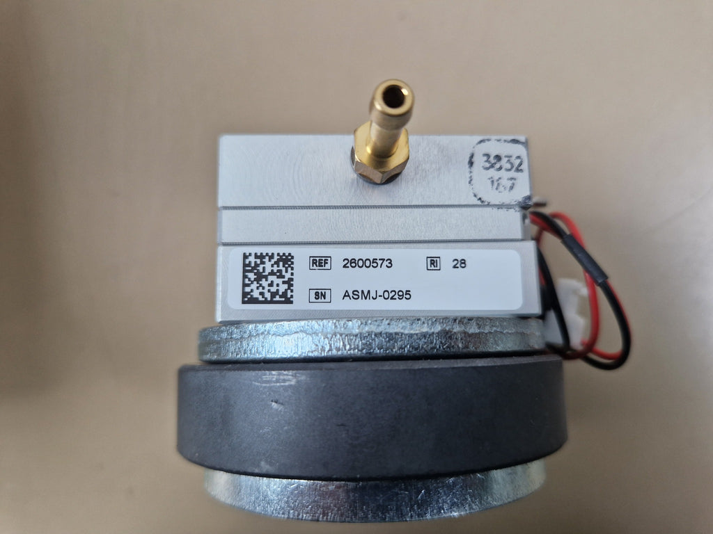 Drager 2600573 PEEP valve assembly label view