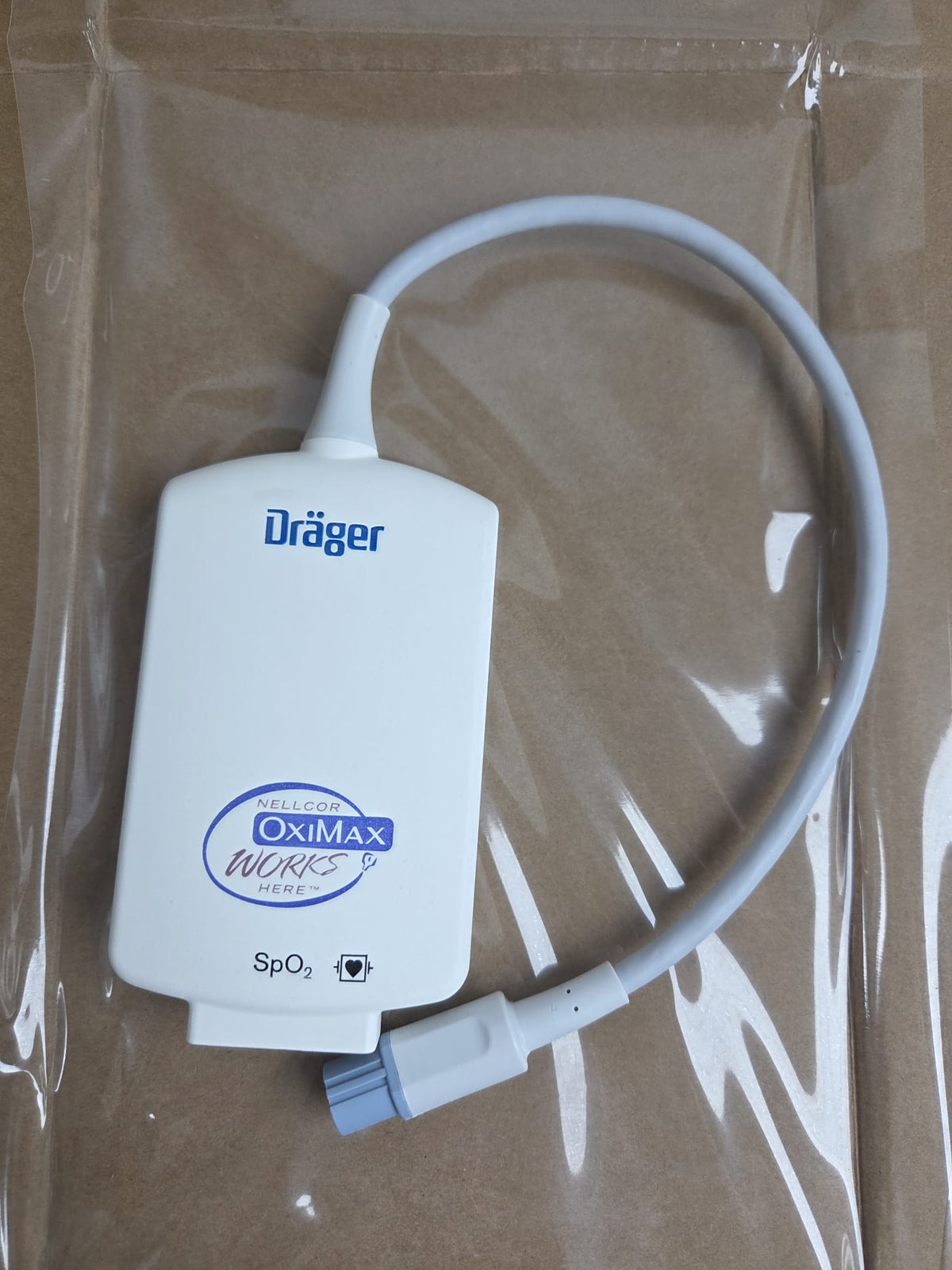 Dräger Infinity MCable Nellcor OxiMax MS20668 front view