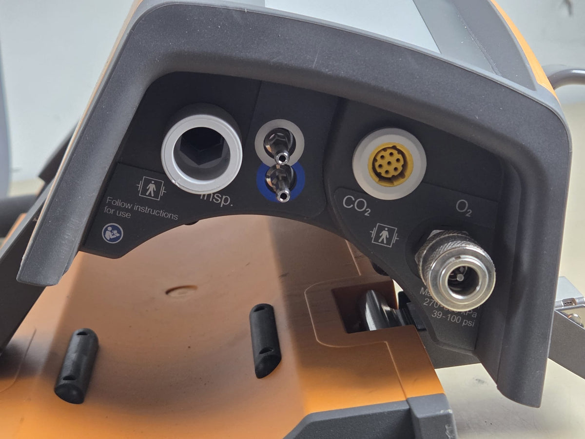 DRAEGER Drager VE300 PLUS Portable Transport Ventilator with CO2 sensor + hose + charger Transport Ventilator